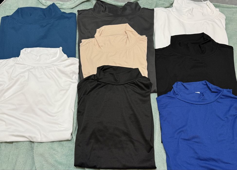 Camisolas de meia gola