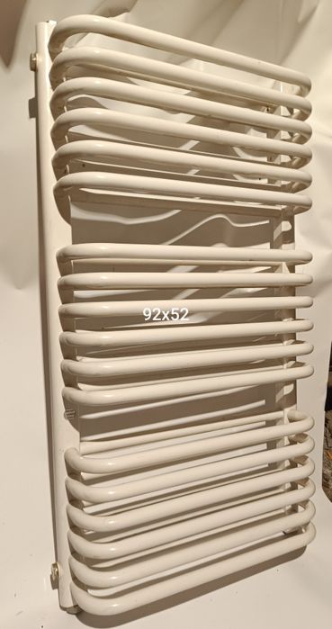Grzejnik drabinkowym biały