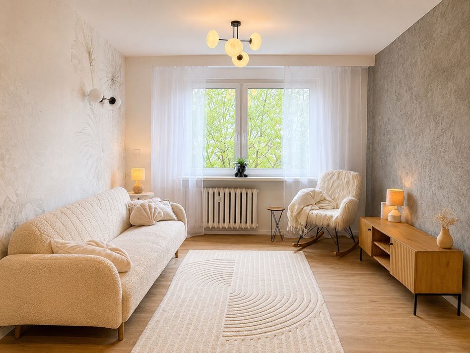 Malinka, Stylowe 34 m², 2 pokoje, balkon, winda