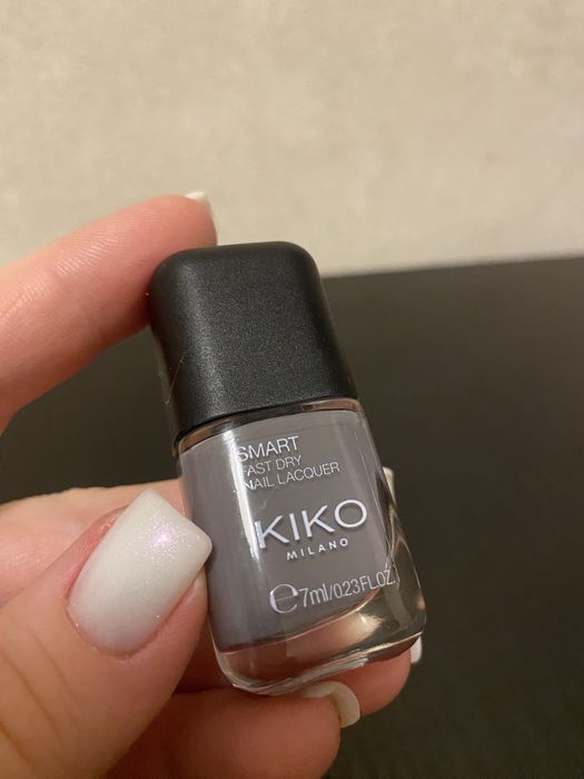 Лак для нігтів сірий kiko smart 7 ml номер 044