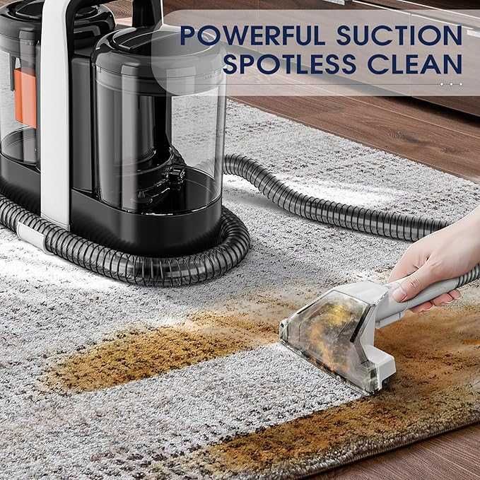 Odkurzacz piorący do tapicerki OMESER W07 15kPA 600W