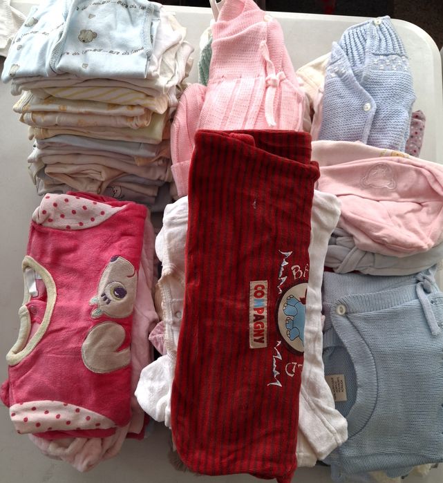 Lote de bébé 0 meses 1 mese.