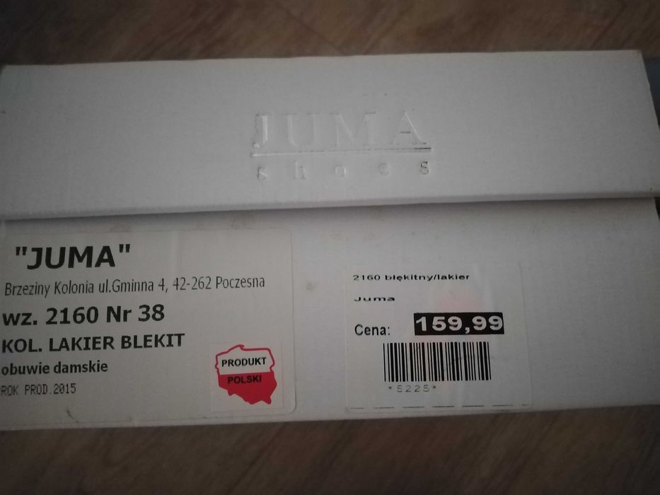 Buty szpilki niebieskie