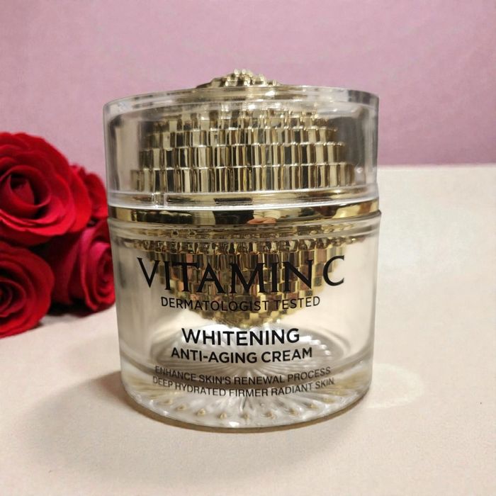 Krem do twarzy z witaminą C rozświetlający anti-aging 60 g