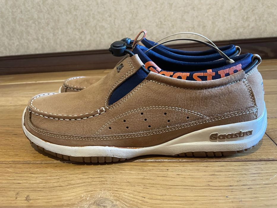 Мужские лоферы мокасины Geox из натуральной кожи