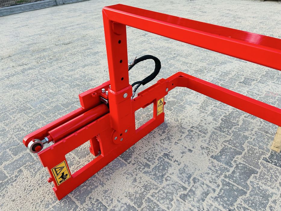 Obrotnica do wózka widłowego ciągnika KONTAŻ wywrotnica skrzyń kosz