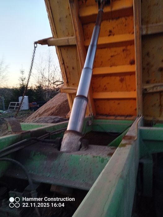 Przyczepa JOSKIN budowlana skorupowa  skrętna oś