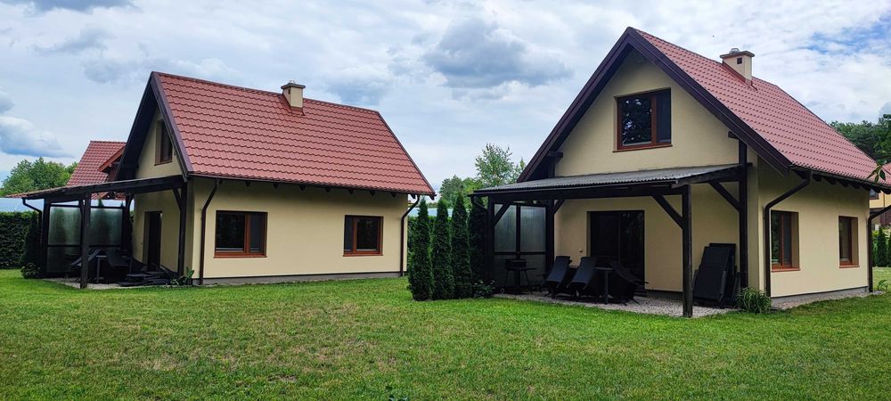 Domek letniskowy nad jeziorem. Wilkasy k. Giżycka