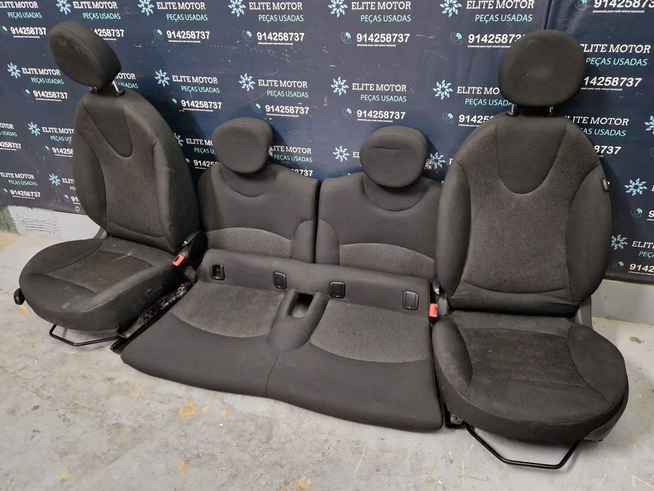 Jogo de bancos usados MINI ONE COOPER R56 TECIDO