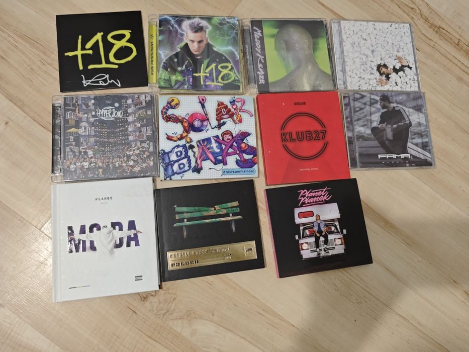 Zestaw płyt Polski Rap/Hiphop autografy  stan idealny