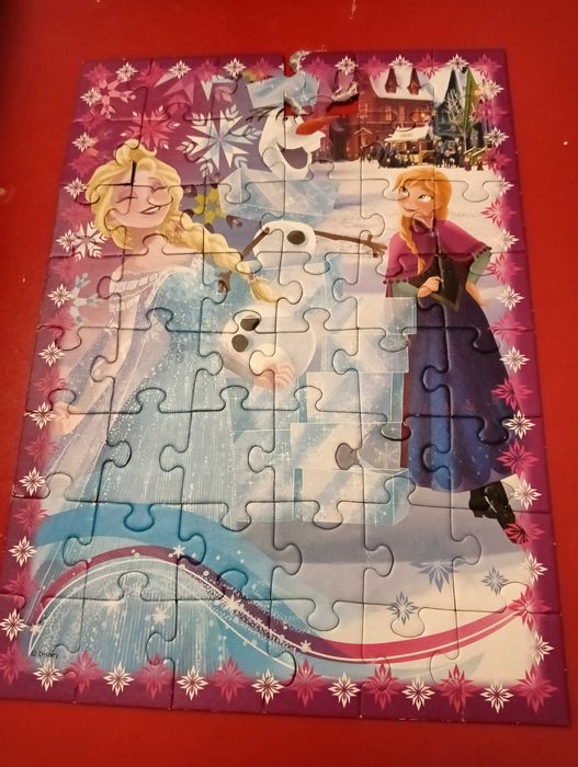 Zestaw puzzli Kraina Lodu