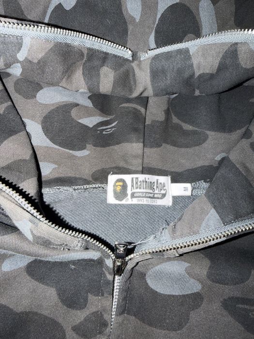 bluza rozpinana bape shark hoodie
