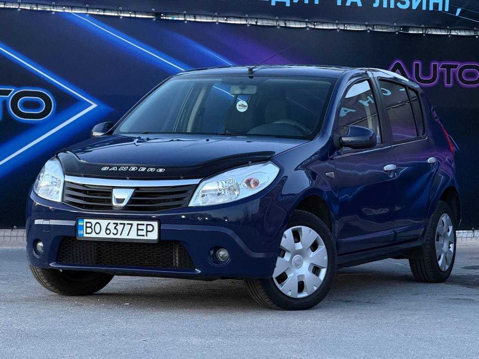 Dacia Sandero 2009, 1.2 газ/бензин, механика