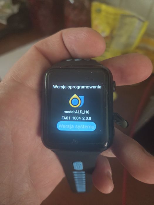 ZegarekK SMART WATCH SMARTWATCH Sport Rozmowy polaczenia SMART EKG IP6