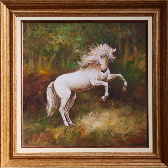 Óleo sobre tela assinado MAFaustino