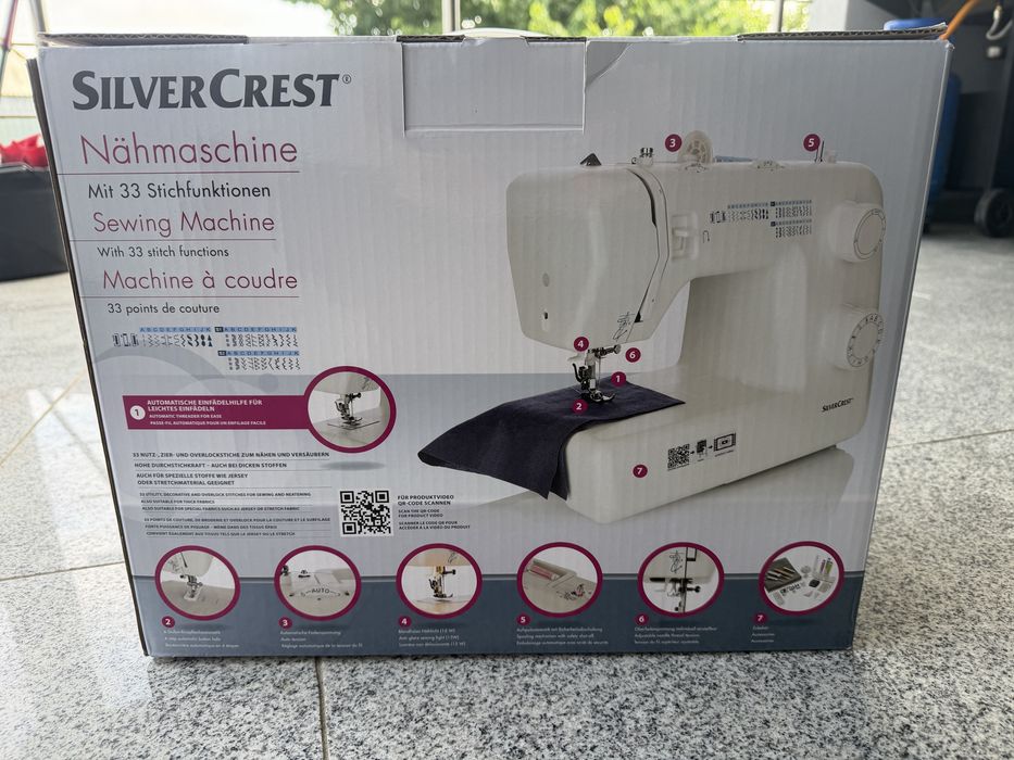 Maszyna do szycia SilverCrest 33 ściegi