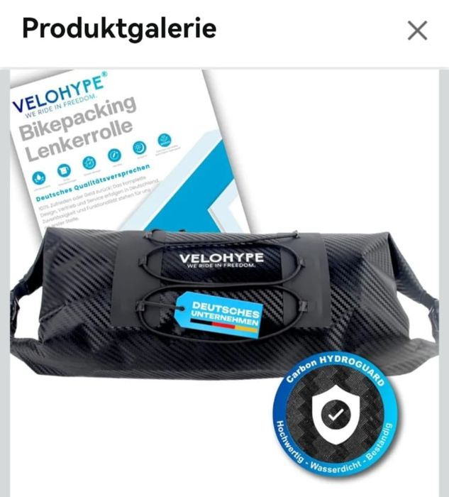 Mochila impermeável para bicicleta