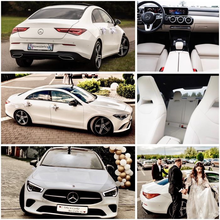 Jasne Wnętrze Limuzyna Mercedes Auto Samochód Limuzyna Do Ślubu Wesele