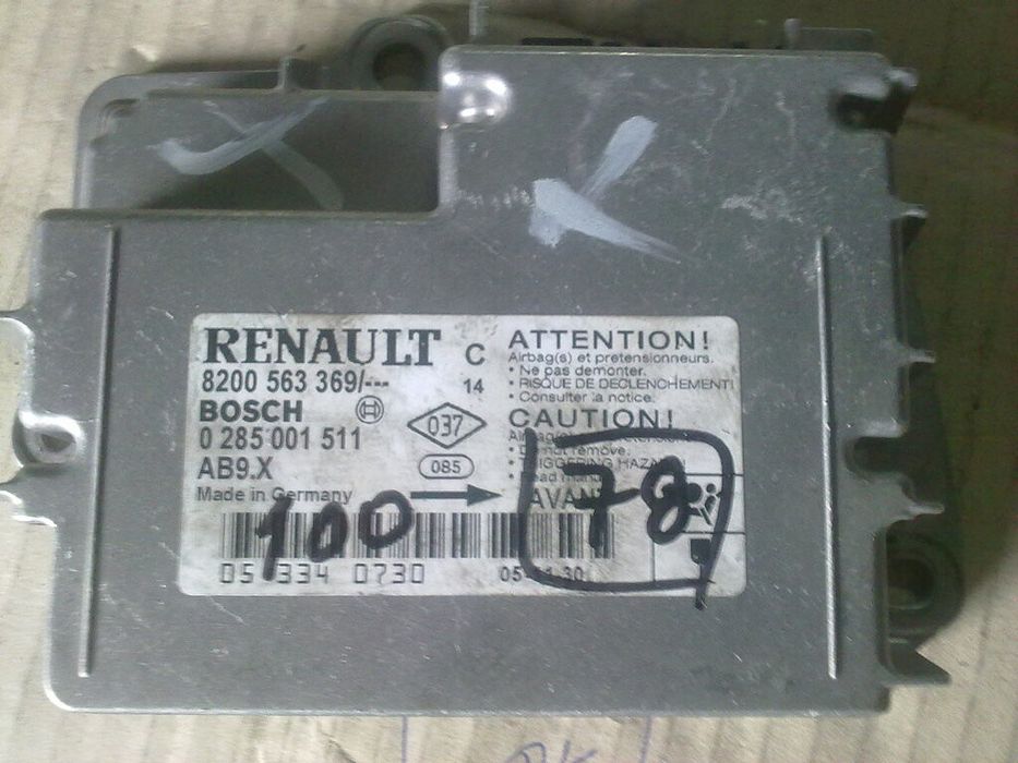 Centralina airbag RENAULT Clio III (BR0/1, CR0/1)