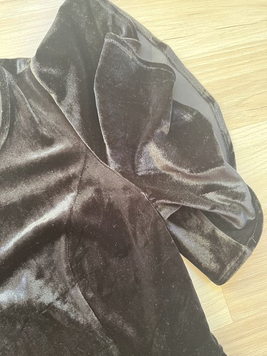 bbonlinedress welurowa sukienka 36 mini S