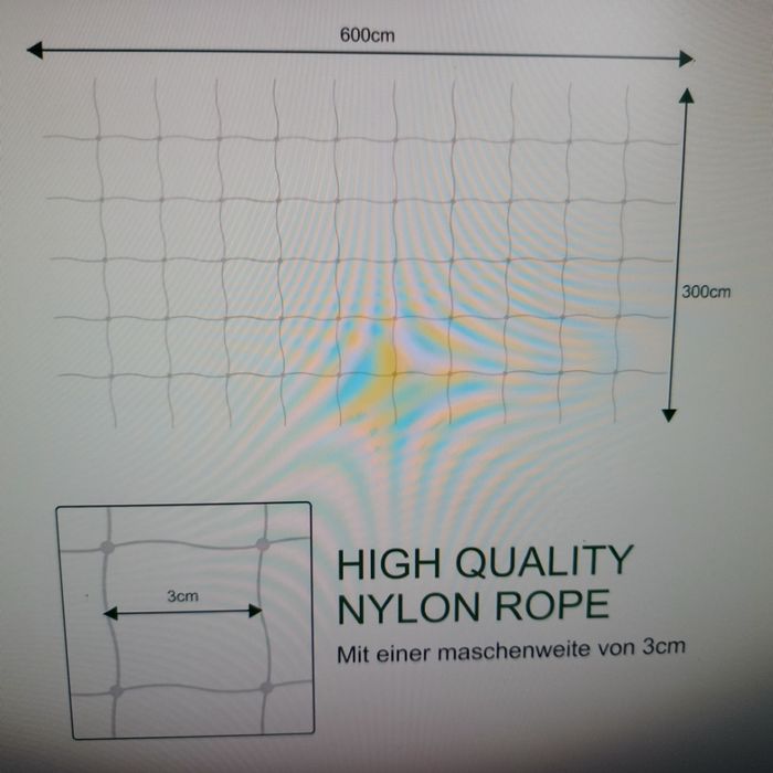 Siatka ochronna dla kota YIBINKI 3x6