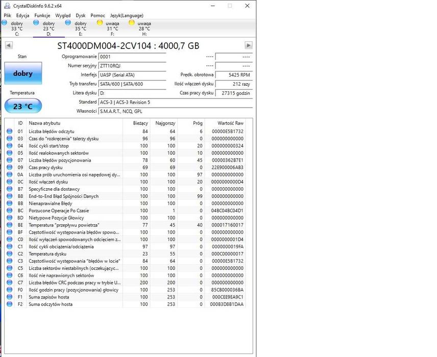 Dysk zewnętrzny Seagate 4 TB