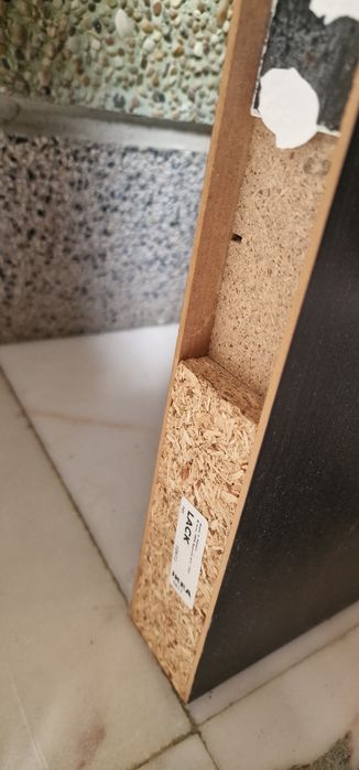 Conjunto de 3 estantes Lack Ikea