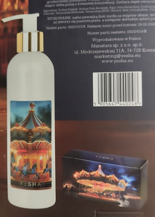 Zestaw kosmetyków Yesha