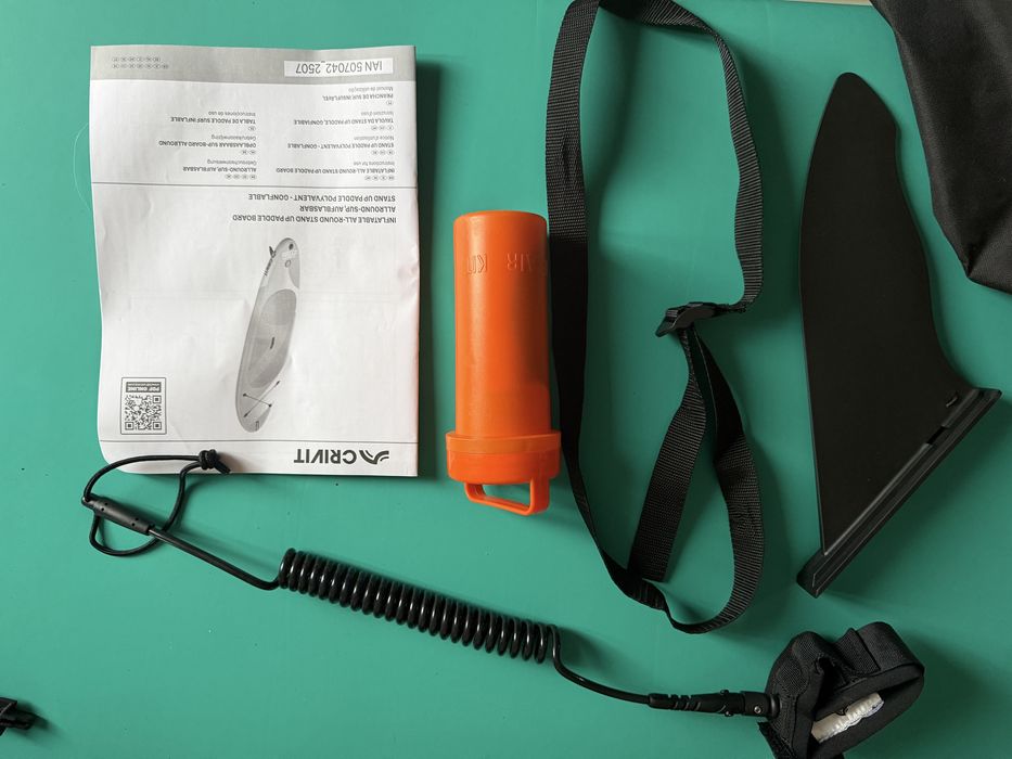 Prancha paddle crivit + pagaia