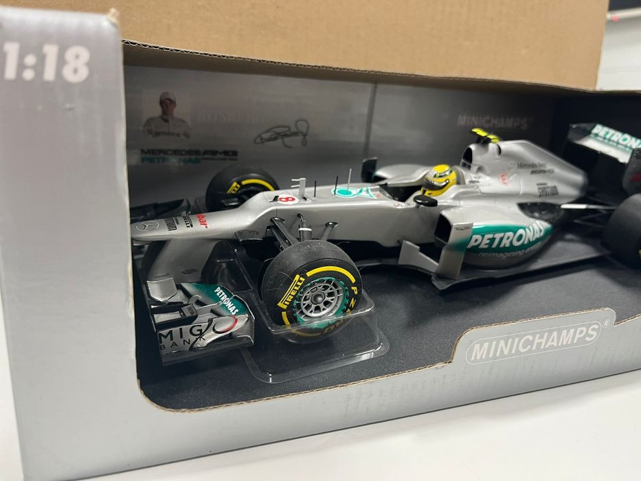 Miniatura 1:18 Minichamps - Mercedes AMG Petronas F1 W03 - Nico Rosber