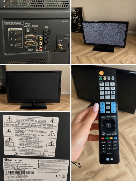 Sprzedam telewizor LG 42LE4500 42”