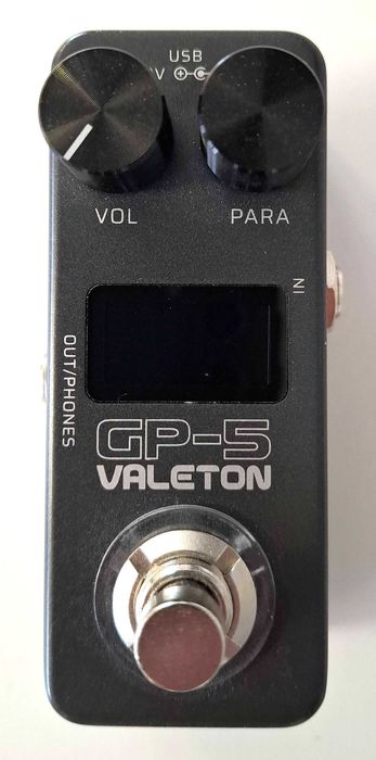Valeton GP-5 - multiefekt gitarowy, bluetooth 5.0 + gotowe presety NAM !!!