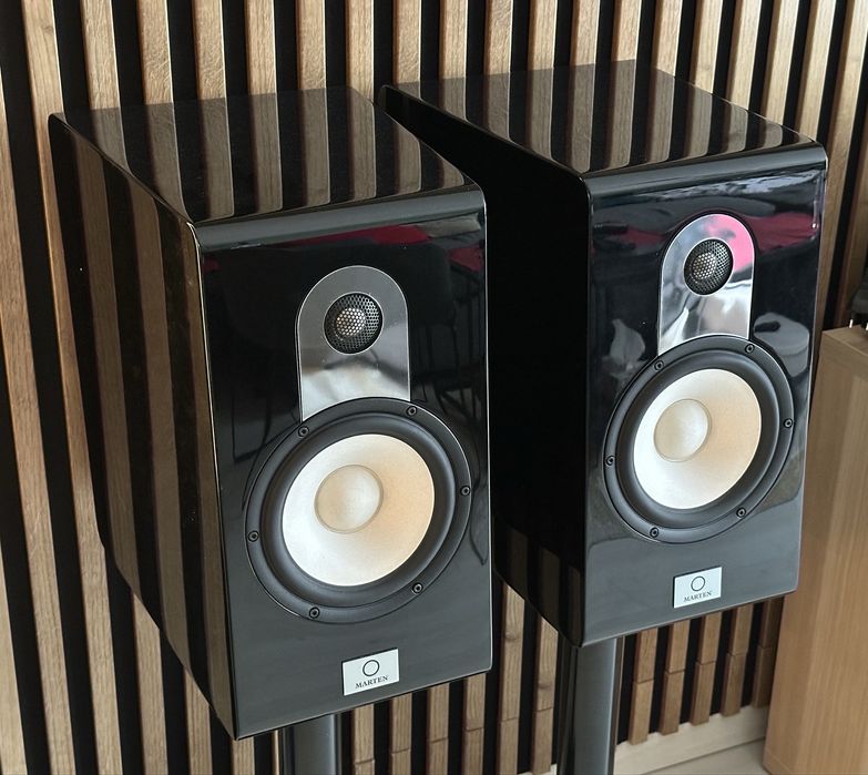 Kolumny podstawkowe Marten Monitory Czarny Połysk High End