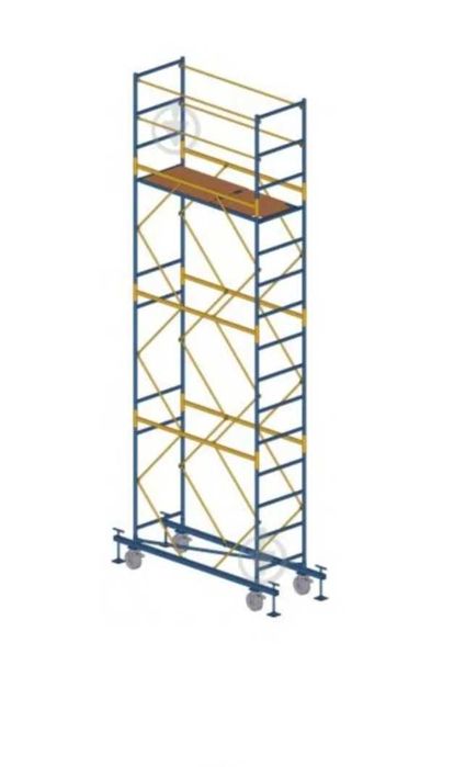 Аренда строительных лесов, вышки-туры.3-секционной лестницы-стремянки