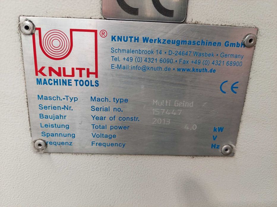 Szlifierka do wałków firmy KNUTH