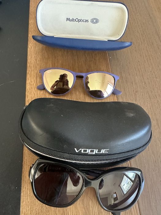 Oculos de sol da vogue & rayban