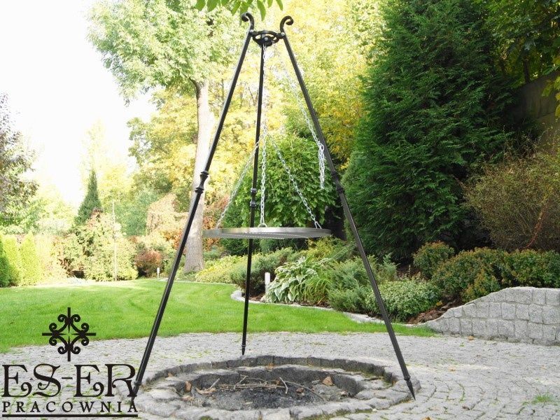 Grill ogniskowy Herman z rusztem nierdzewnym 60cm ES-ER