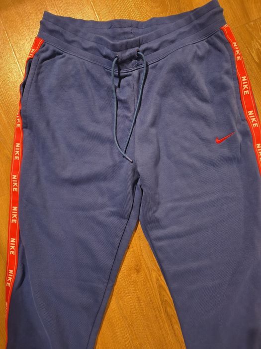 Spodnie Nike m dresowe niebieskie