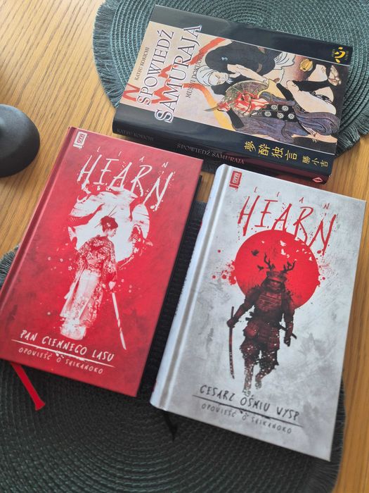 Cesarz Ośmiu Wysp + Pan Ciemnego Lasu Lian Hearn + GRATIS Spowiedź Samuraja