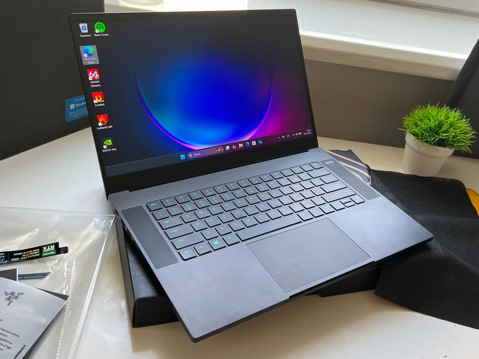 2K 240гц! Игровой ноутбук Razer Blade 15 (RTX 3060 ,3050 ,4060)
