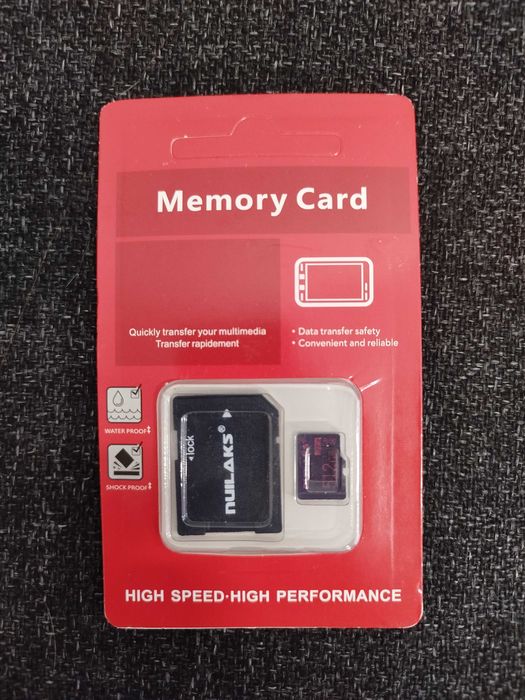 Картка пам'яті SD 516 Gb з перехідником, нова