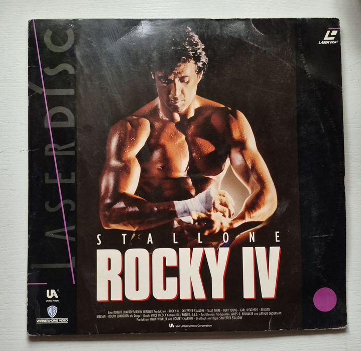 Laser disc Rocky IV