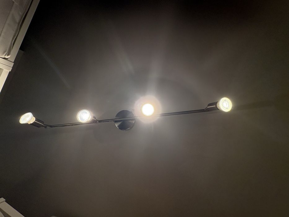 Lampa sufitowa 4 żarówki
