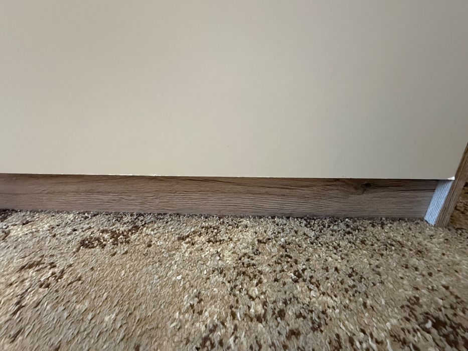 Móvel de entrada com sapateira e espelho