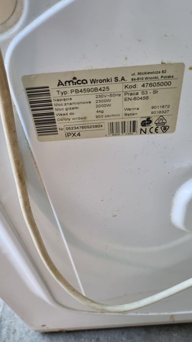 Pralka Amica Digital 900 plus moduł sterownik