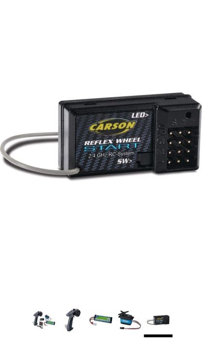 Carson reflex whell start electric set ( controlo remoto)