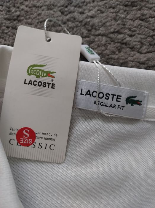 Koszulka Lacoste Polo biała S