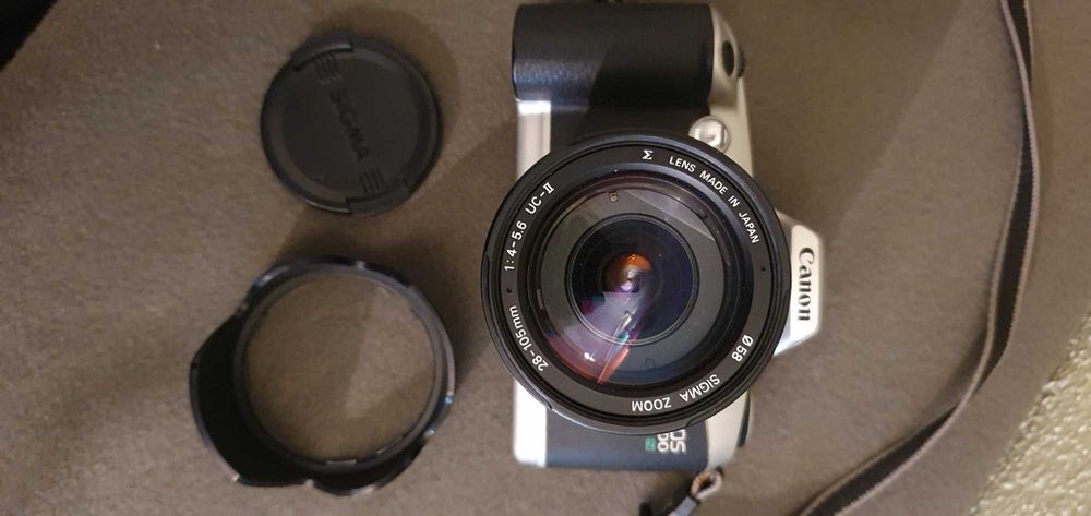 Máq. fotográfica CANON EOS 500 "N" analógica, SLR, flash incorporado