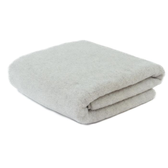Kołdra wełniana merynos 220x200 Alpaca popielowa szara Wyroby rehabilitacyjne i rozgrzewające