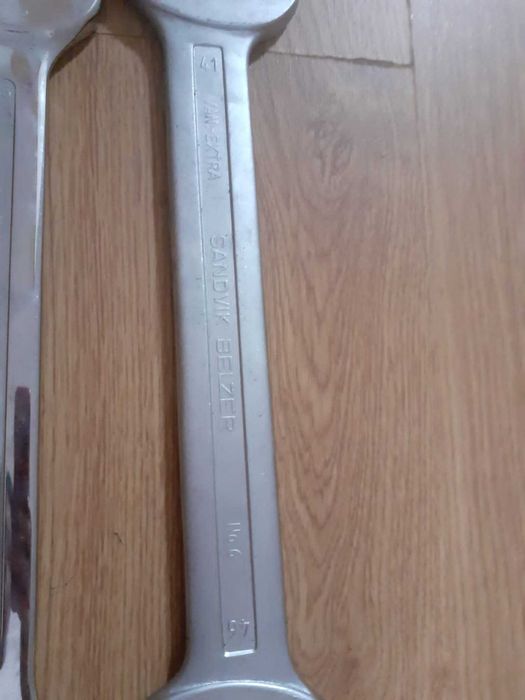 Zestaw 2 kluczy płaskich Sandvik BELZER NOWE